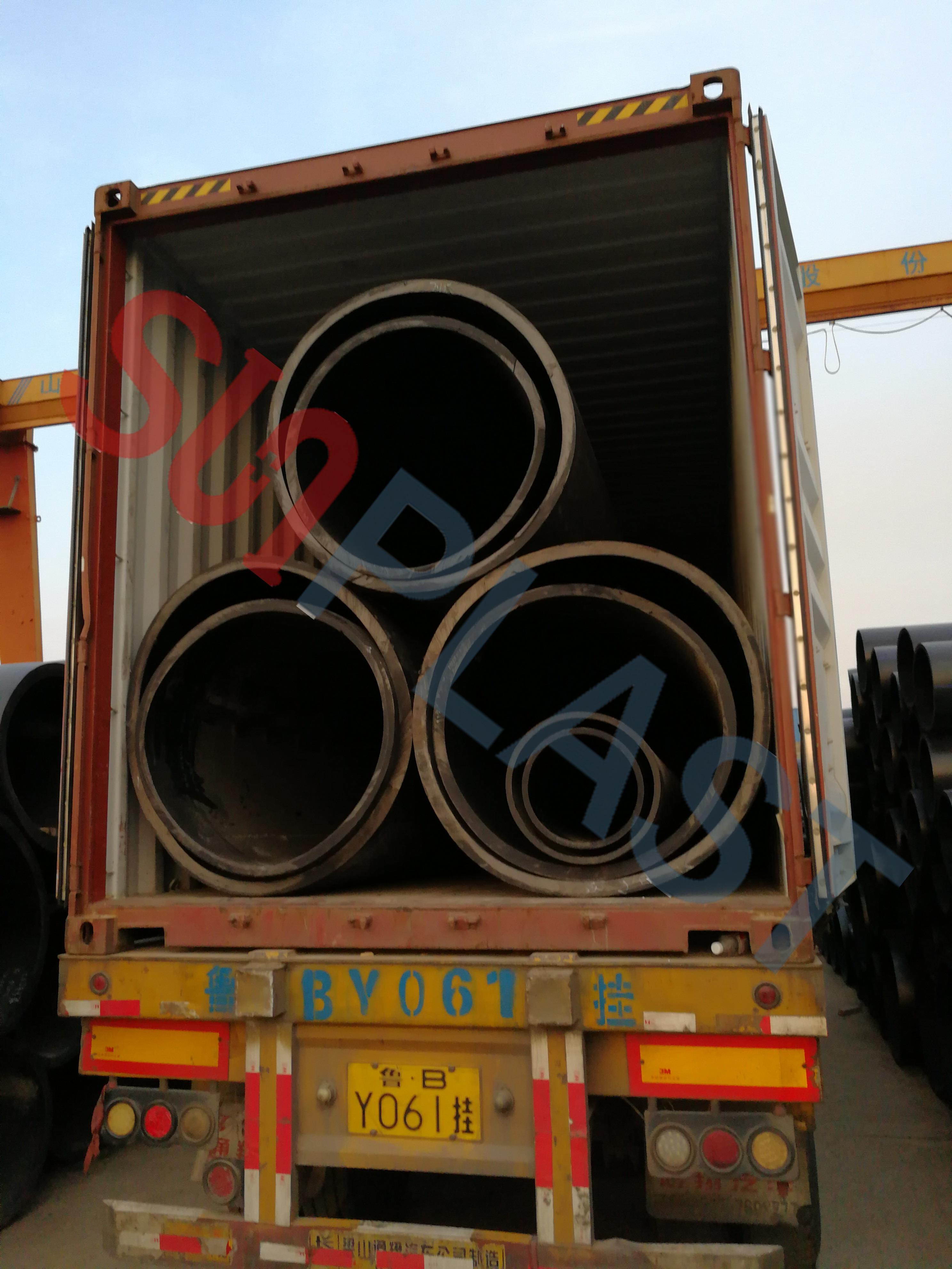 Avstraliyaya SUNPLAST DN1000 / DN1200mm HDPE Borusu